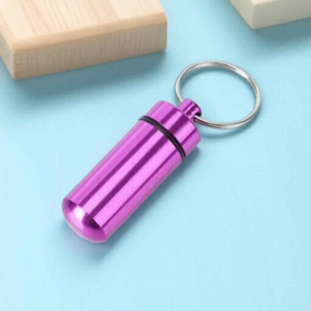 Travel Pill Case Purple